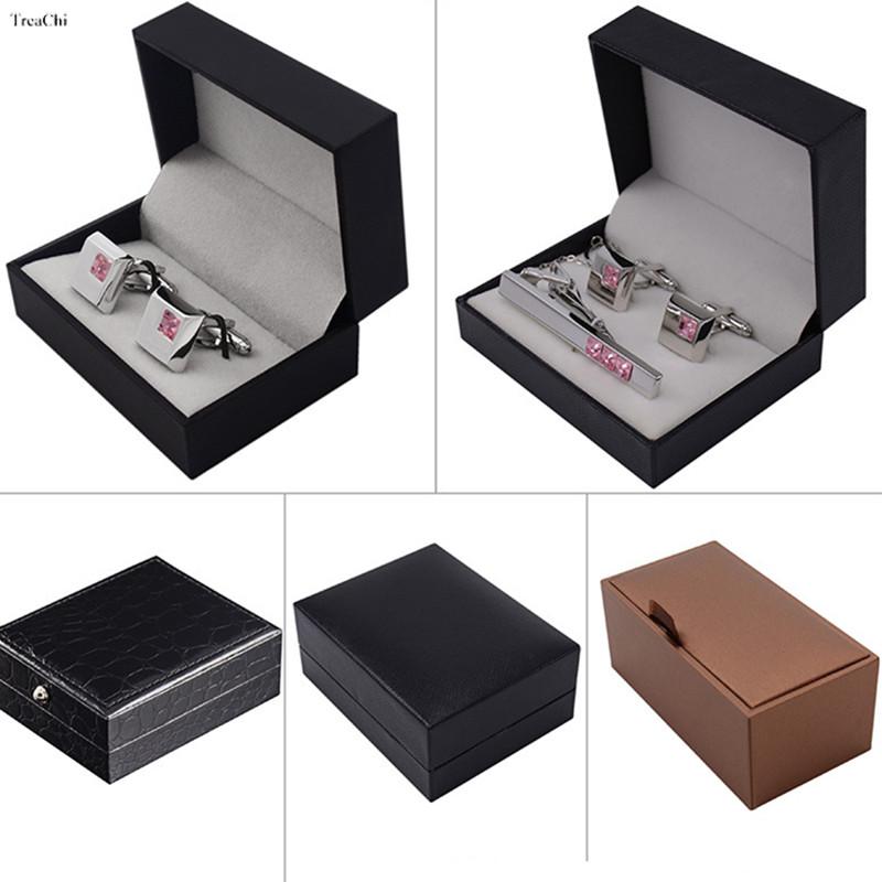 Cufflink Box Set - Luxe Tie Clip Manchetknopen Opbergdoos Mannen