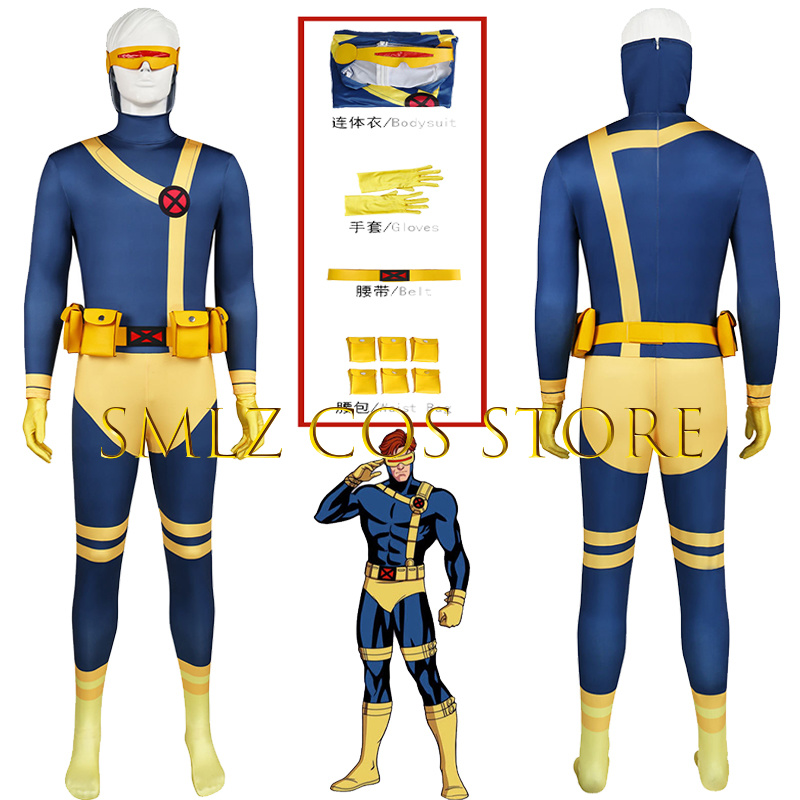 Men Accessories Set - Scott Summers Cosplay Cyclops Kostuum Held