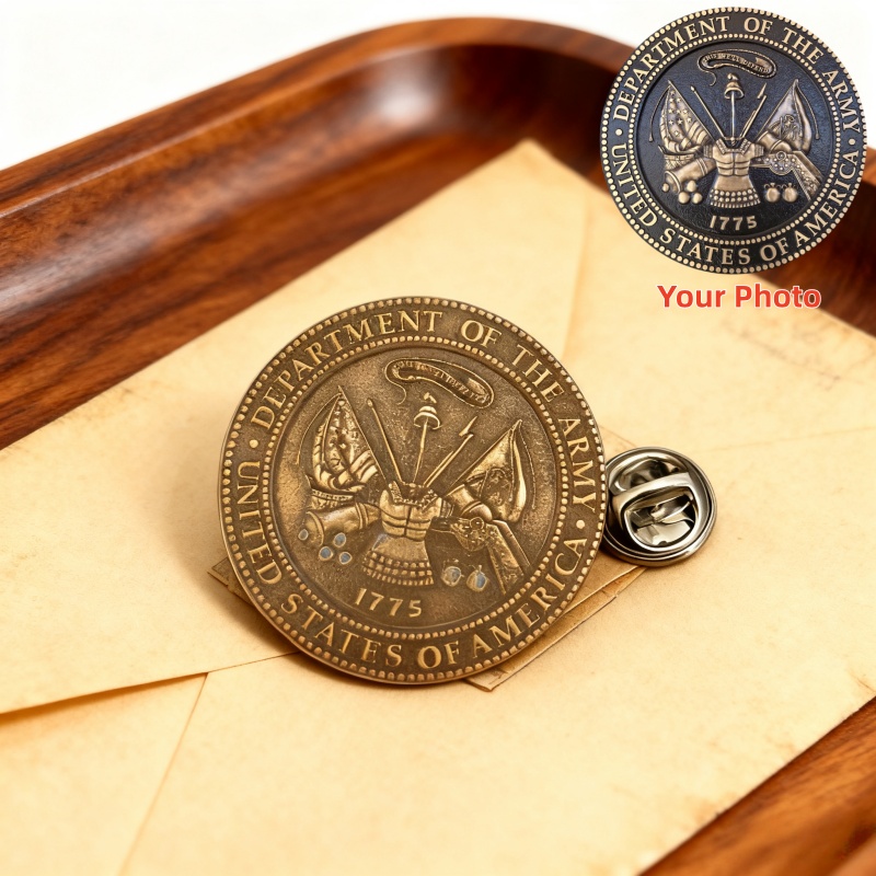 Men Accessories Brooch - Op maat gemaakte foto broche Gepersonaliseerde