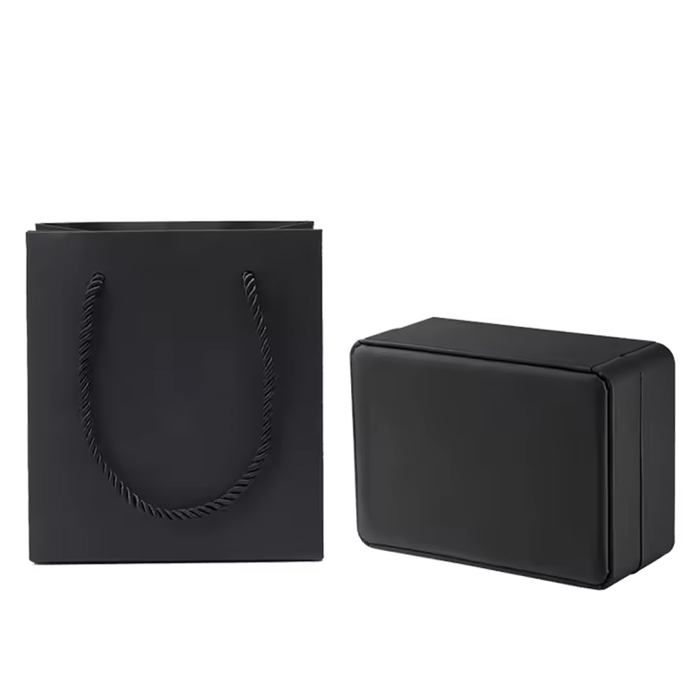 Cufflink Box Set - Draagbare sieradendoos Hoogwaardige 6-delige lederen geschenkdoosset