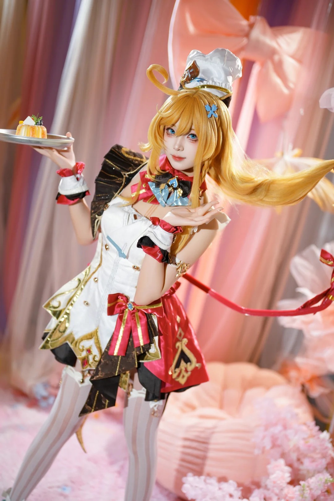 Men Accessories Style - Escoffier Cosplay Officieel Uniform Pruik Schoenen