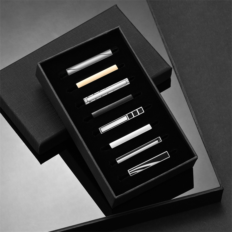 Cufflink Box Set - 8-delige korte dasspeldjes set met geschenkdoos