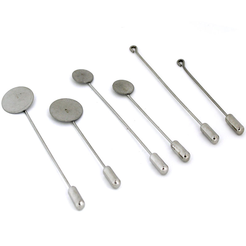 10 stks/partij 10 15mm Rvs Lan - Men Accessories Brooch recensie en prijs