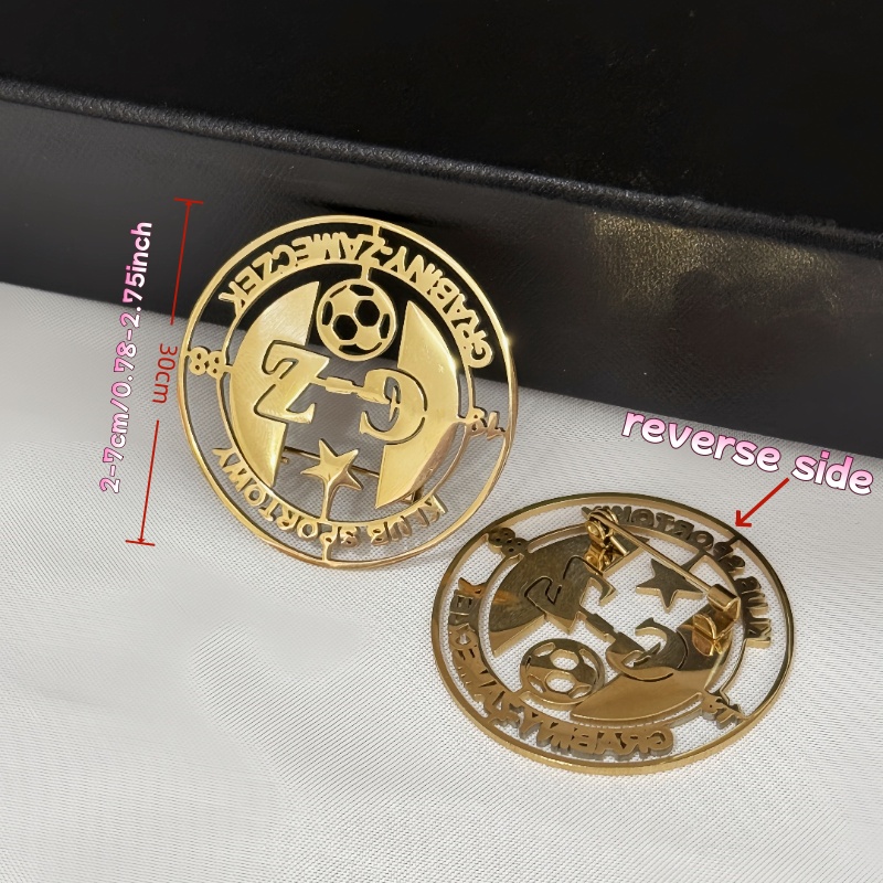 Aangepaste logo broche eenvoud - Men Accessories Brooch recensie en prijs