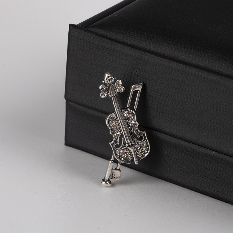 Kristal Viool Broche Sieraden  - Men Accessories Brooch recensie en prijs