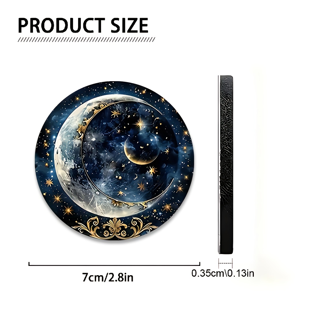 2 stuks Starry Night Moon auto - Men'S Accessories Holder recensie en prijs