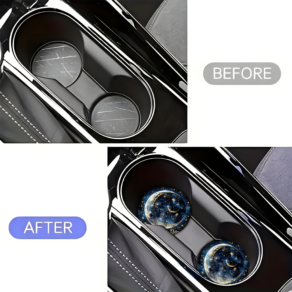 2 stuks Starry Night Moon auto - Men'S Accessories Holder recensie en prijs