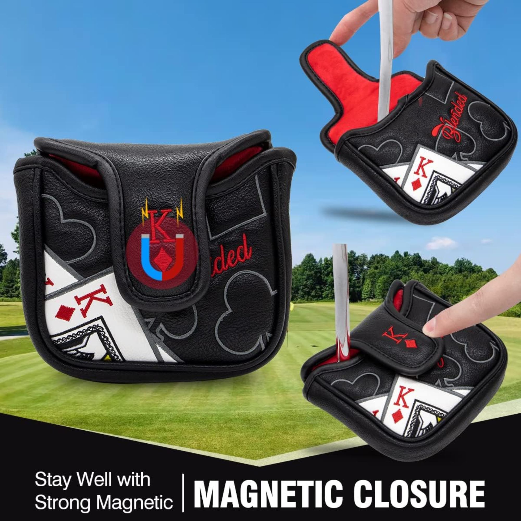 King Of Hearts geborduurde ham - Men Accessories Style recensie en prijs