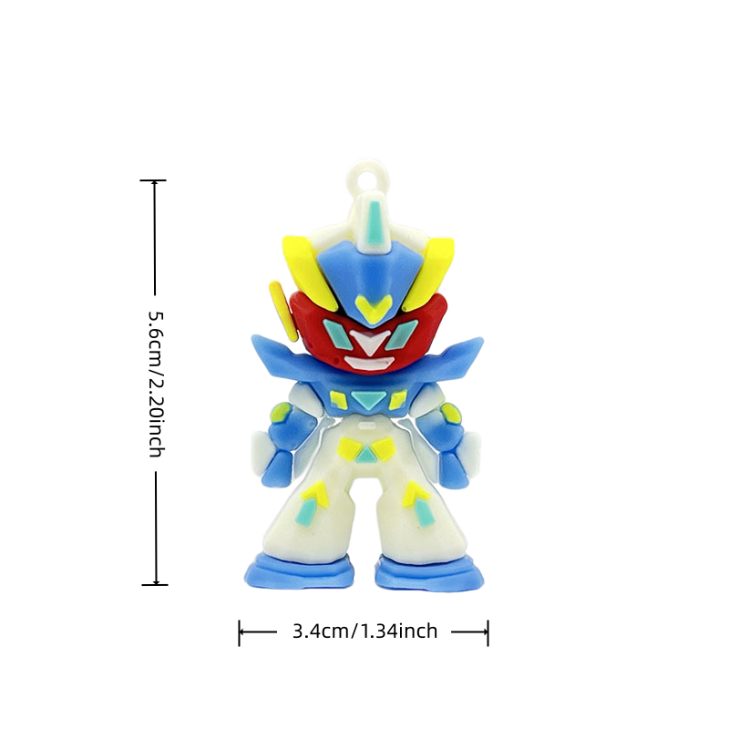 Gundam siliconen sleutelhanger - Men Accessories Collection recensie en prijs