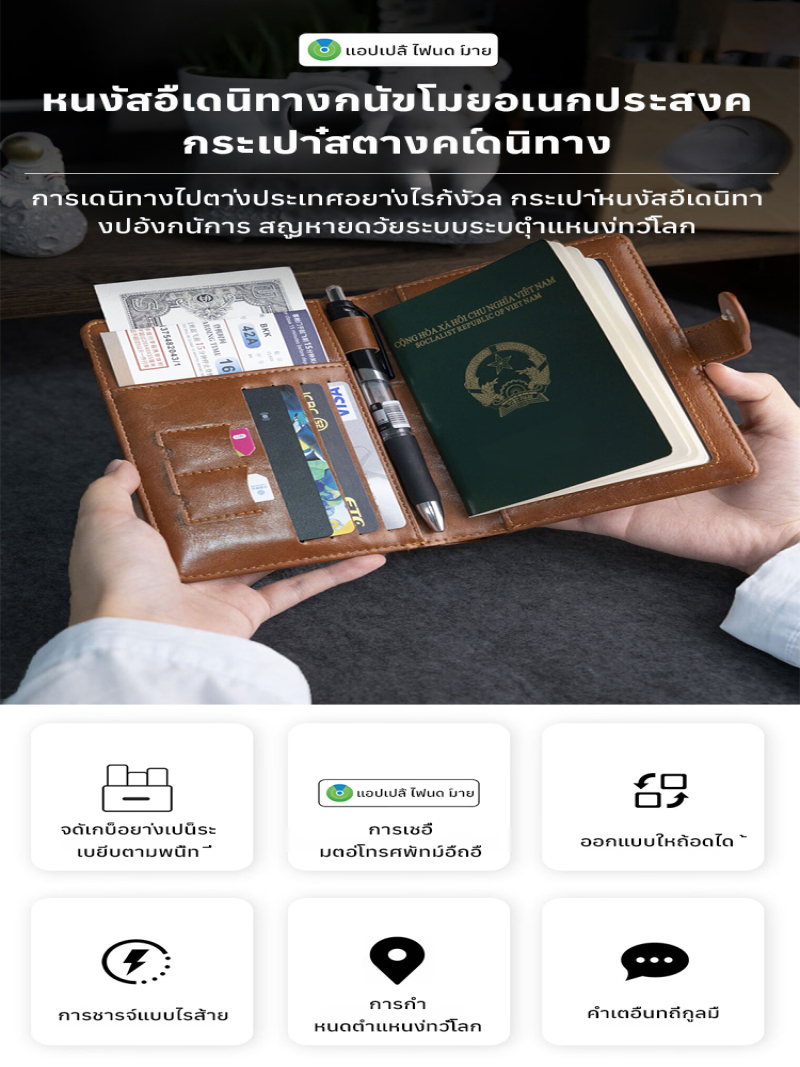 Multifunctionele reisportemonn - Men'S Accessories Holder recensie en prijs