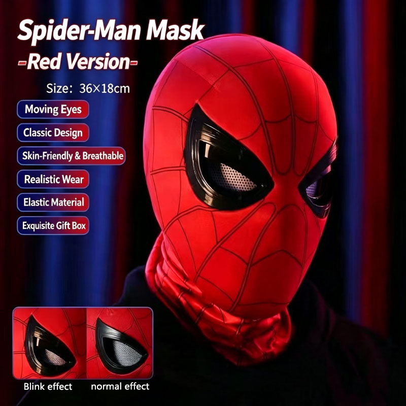 Spider-Man hoofddeksel met bew - Men'S Accessories Display recensie en prijs