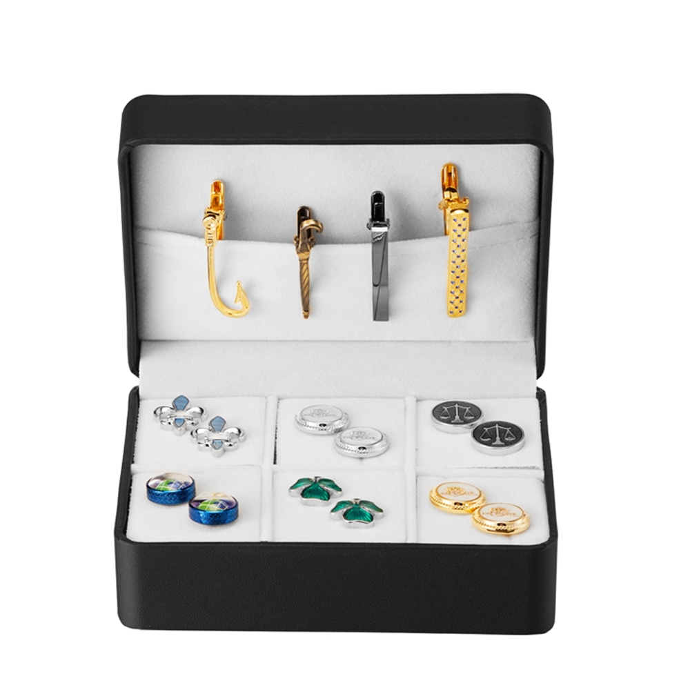 Draagbare sieradendoos Hoogwaa - Cufflink Box Set recensie en prijs