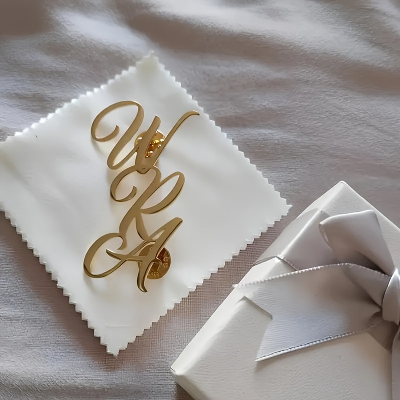 Aangepaste monogram initiële n - Men Accessories Brooch recensie en prijs