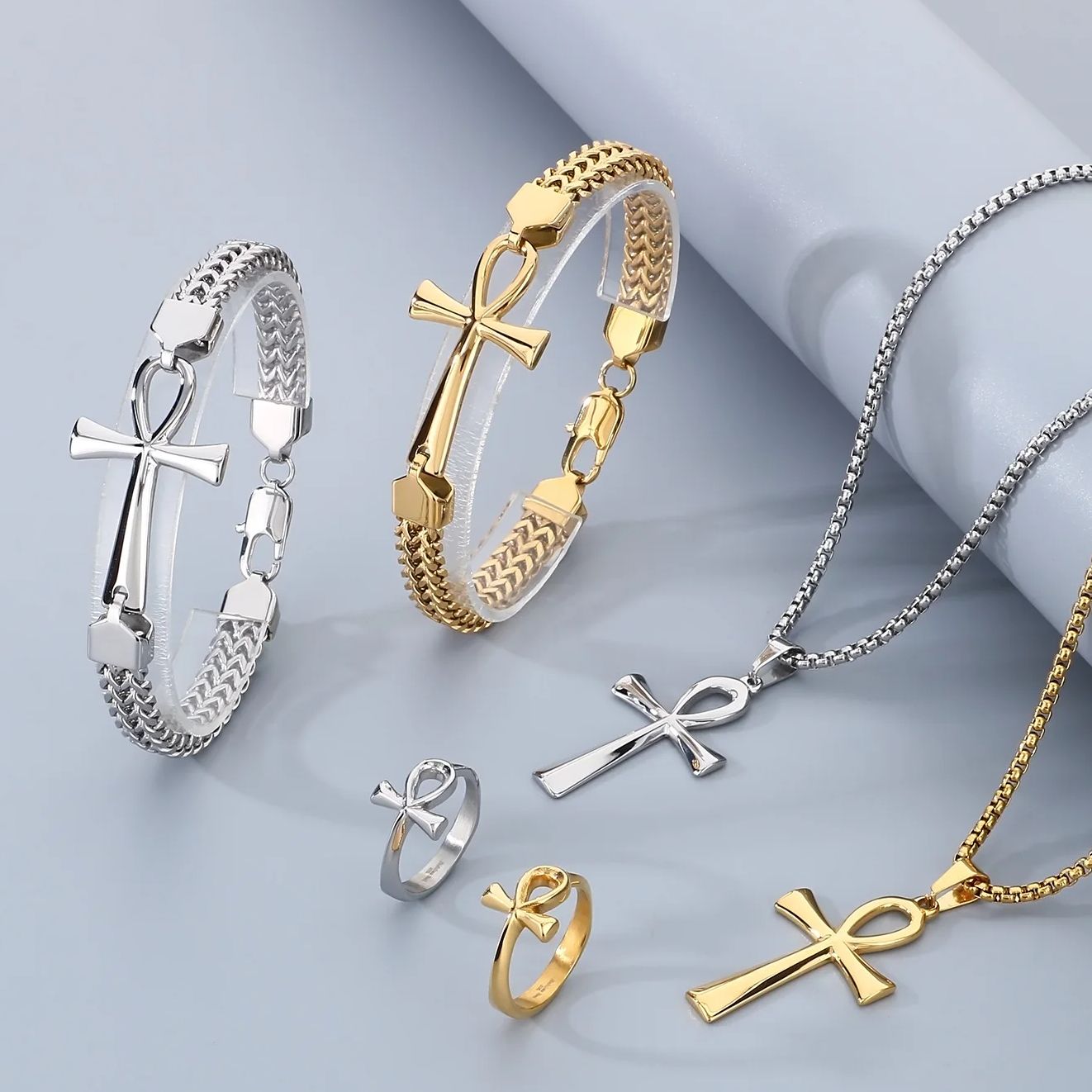 Haoyi Roestvrij Staal Egypte C - Men'S Accessories Jewelry Egypt recensie en prijs