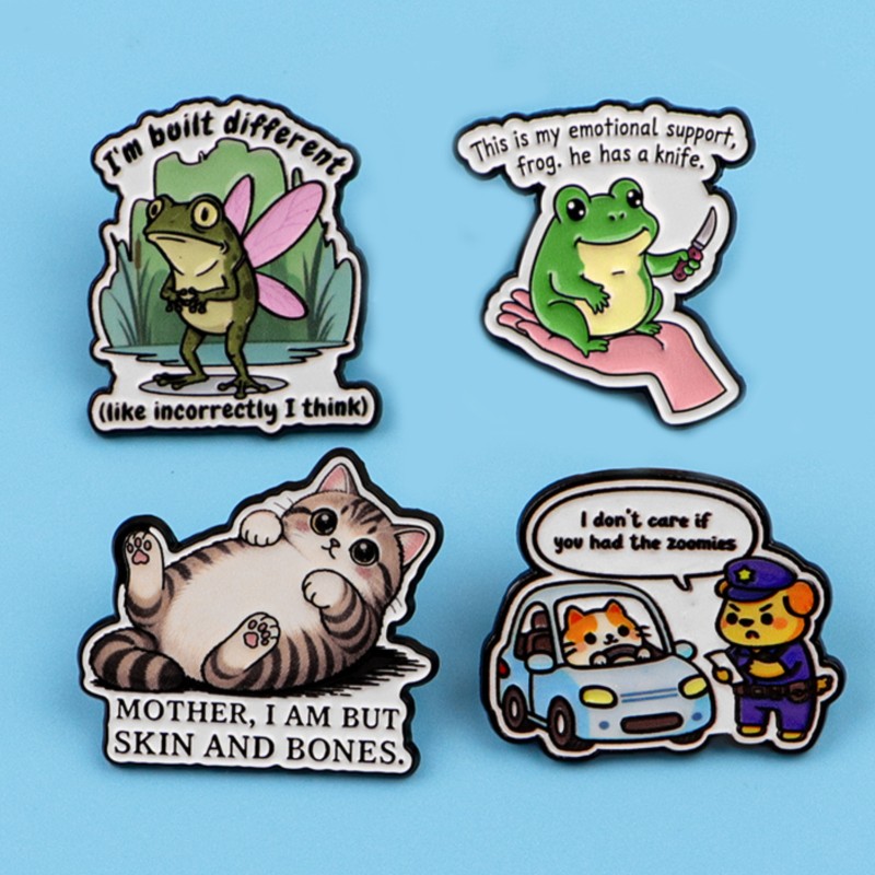 Quote Emaille Pin Schattige Ki - Lapel Pin Enamel recensie en prijs