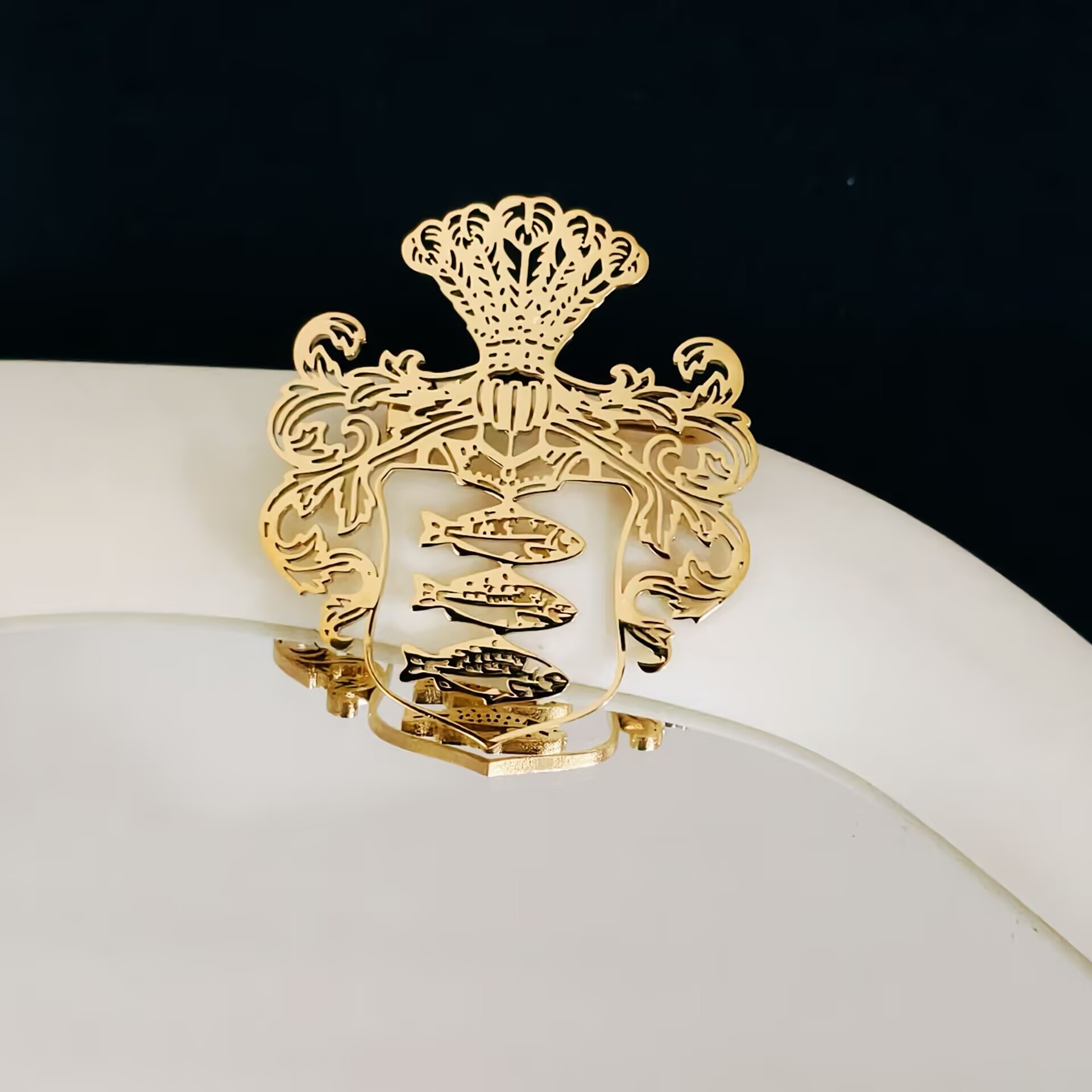 Op maat gemaakte roestvrijstal - Men Accessories Brooch recensie en prijs