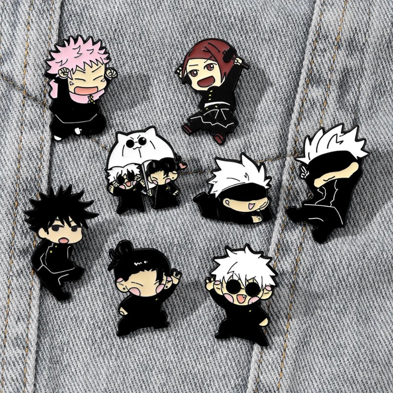 8-delige Anime Itadori Yuji Em - Lapel Pin Enamel recensie en prijs