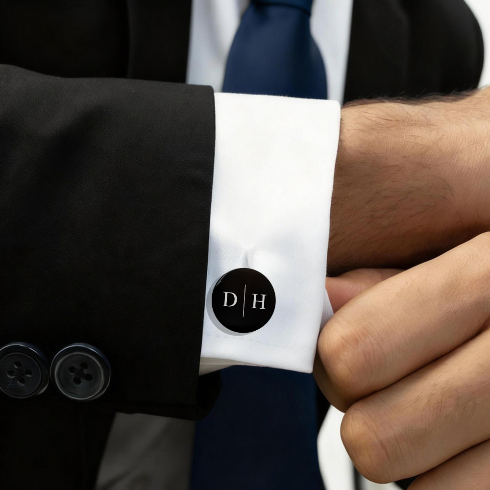 Gepersonaliseerde bruiloft man - Cufflink Box Set recensie en prijs