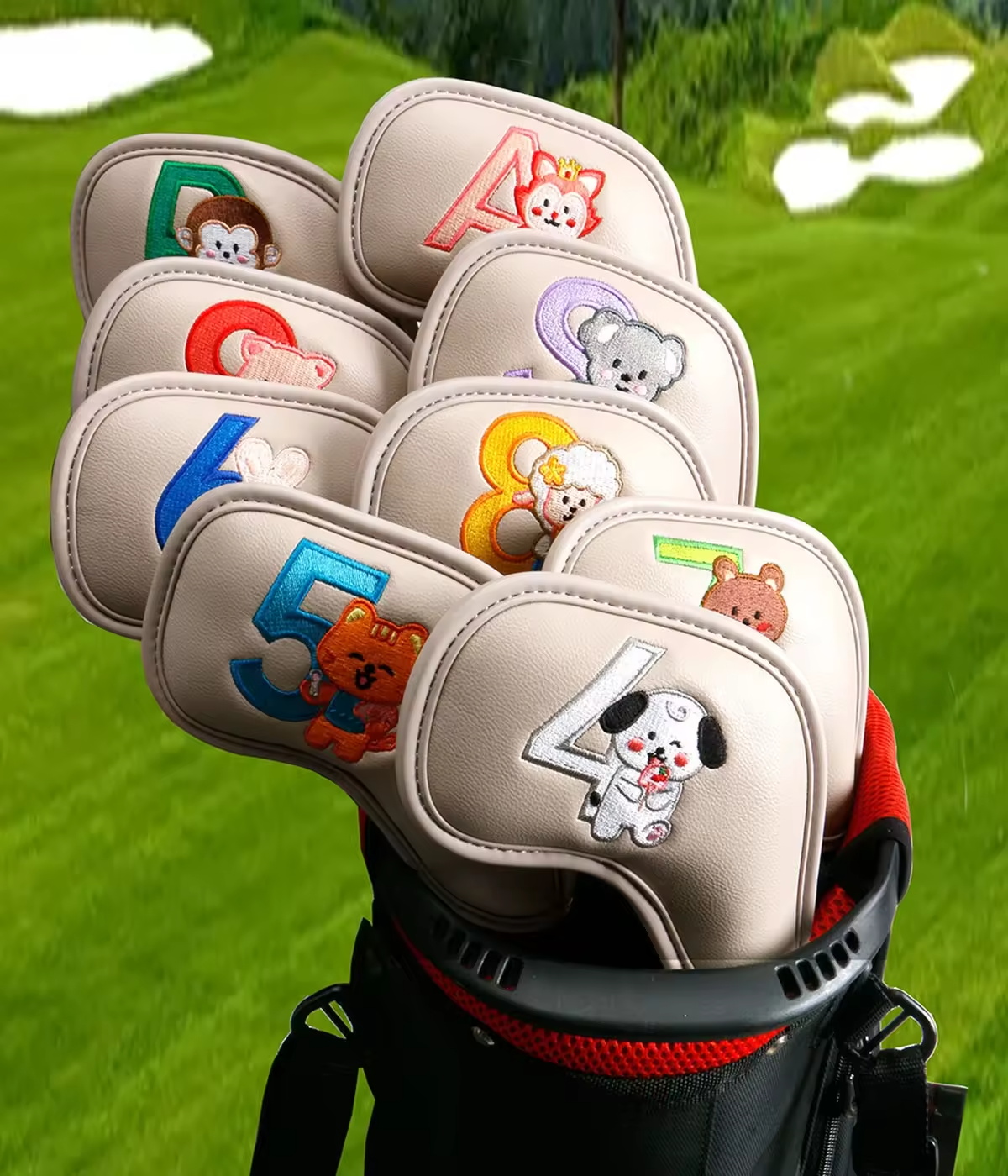 9 stuks schattige cartoon dier - Men Accessories Style recensie en prijs