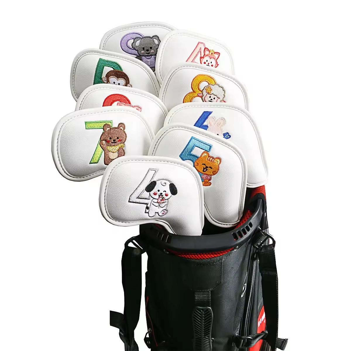 9 stuks schattige cartoon dier - Men Accessories Style recensie en prijs
