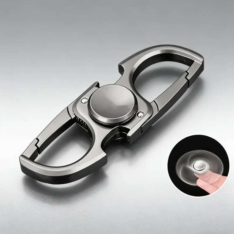 Metalen vingertop-spinner fidg - Keychain Multi Tool recensie en prijs