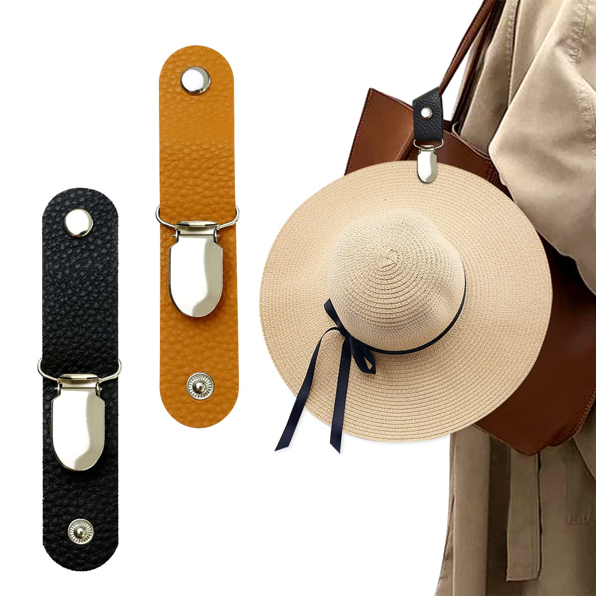 Hoedclip van PU-leer voor op r - Men'S Accessories Travel Bag recensie en prijs